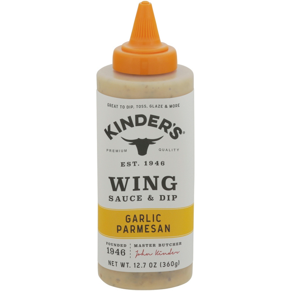 Photo of Kinder's Sauce & Dip, Garlic Parmesan, Wing 12.7 Oz