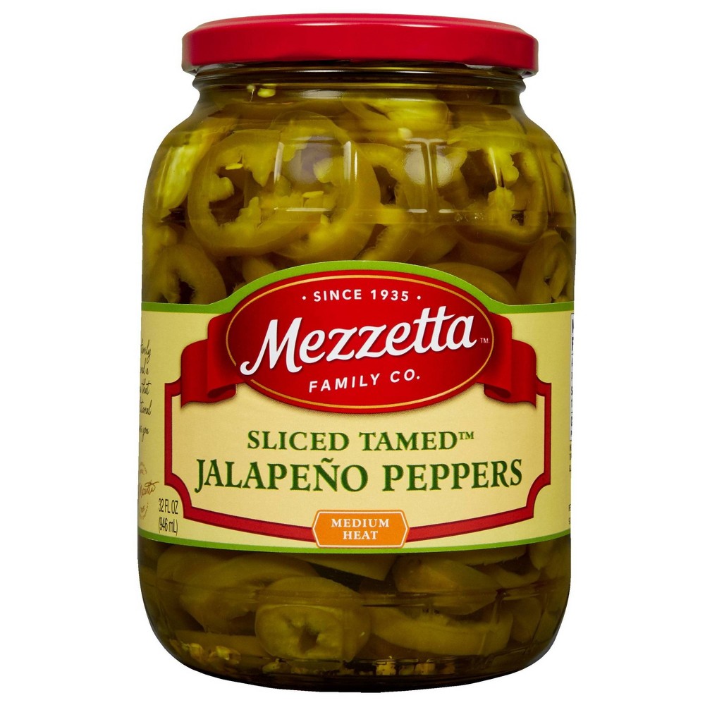 Medium Sliced Tamed Jalapeno Peppers, Medium