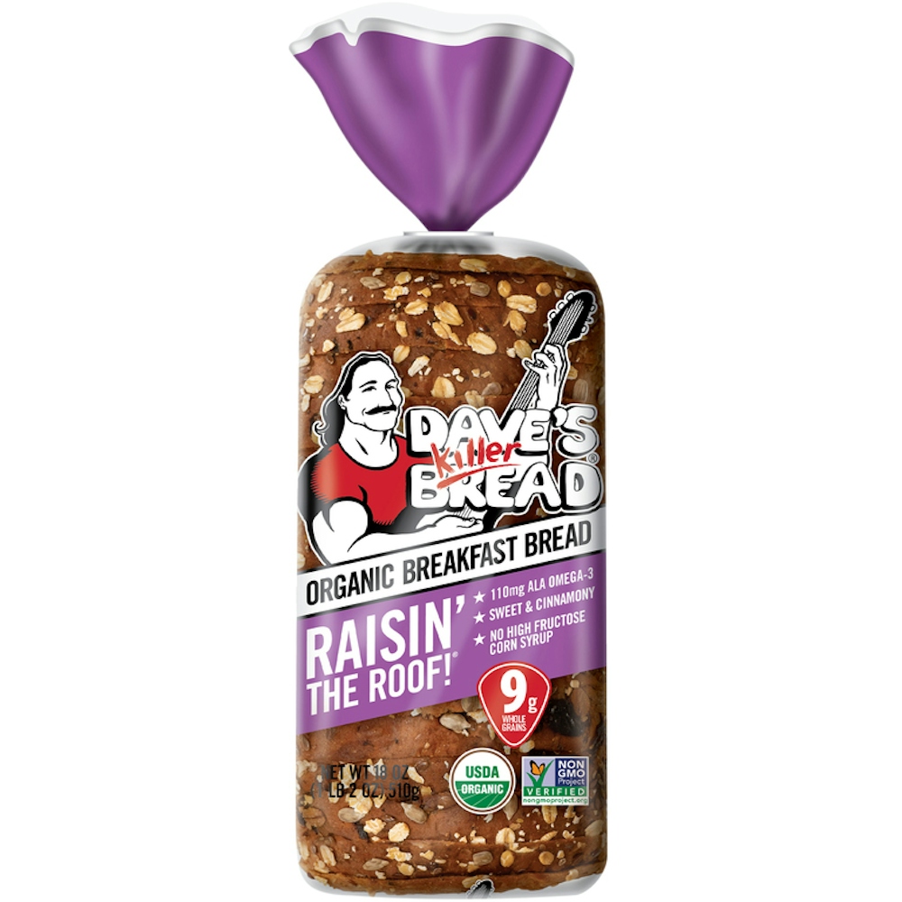 Photo of Dave's Killer Bread Raisin The Roof, Breakfast Organic