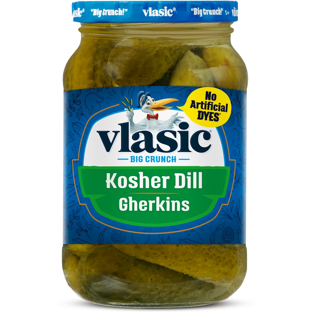Photo of Vlasic Pickles, Kosher Dill Gherkins 16 Fl Oz