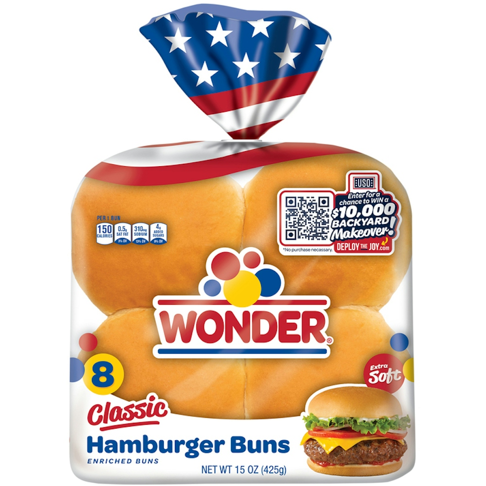 Photo of Wonder Classic Extra Soft Hamburger Buns - 15oz/8ct