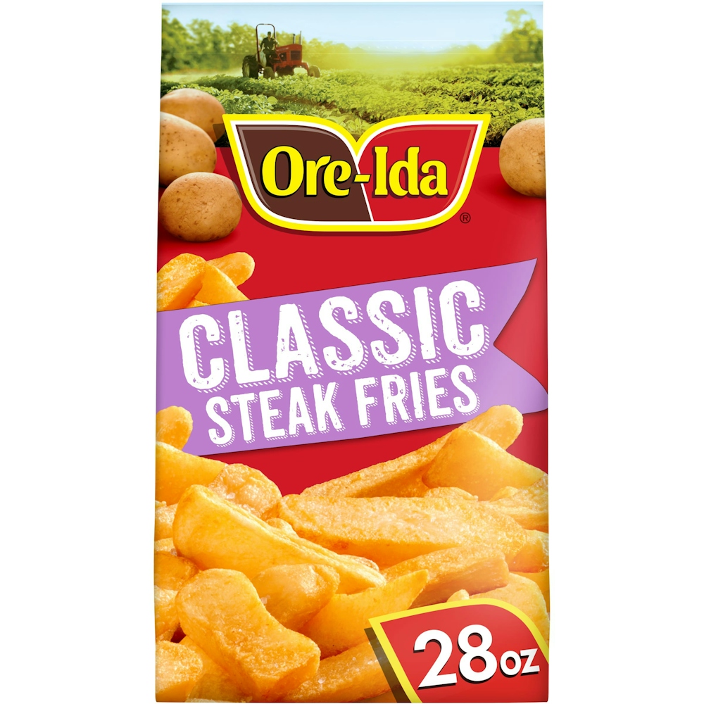 Photo of Ore-Ida Classic Steak Fries French Fried Potatoes, 28 Oz