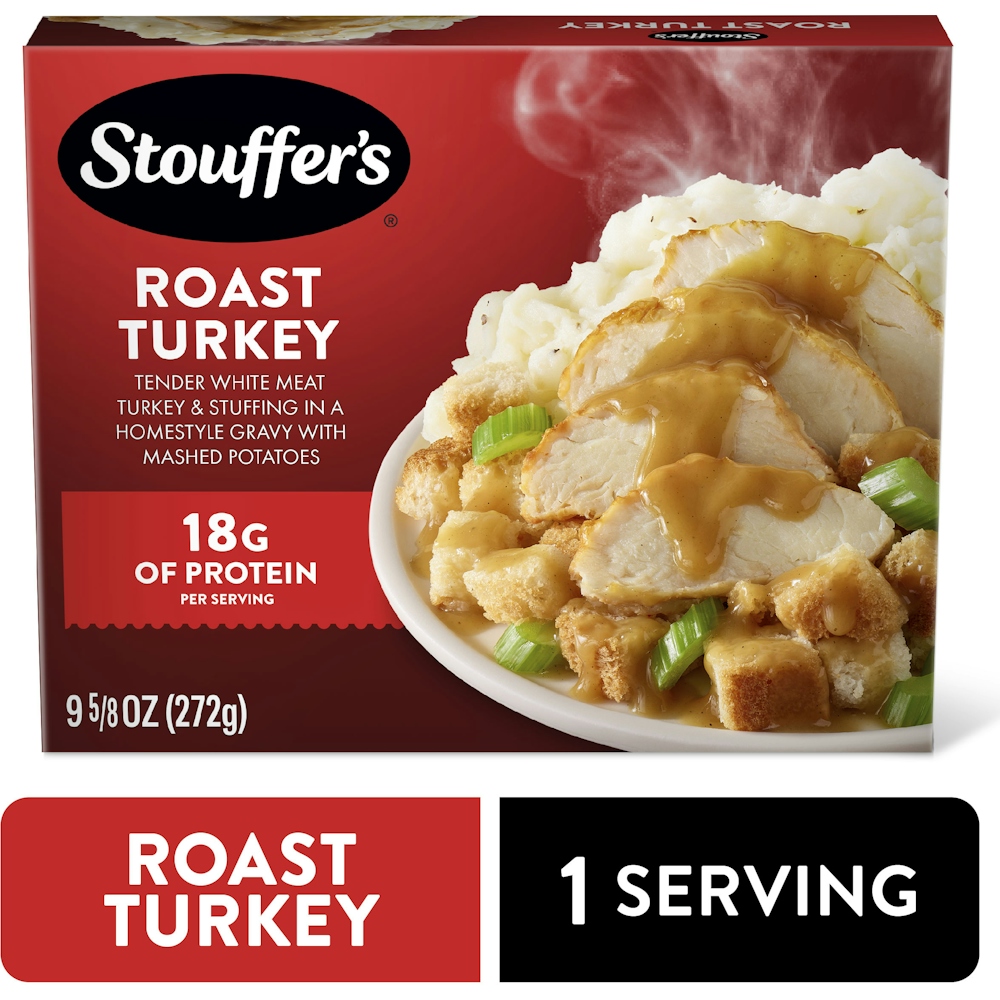 Photo of Stouffer's Roast Turkey, Frozen Meal, 9.63 Ounce