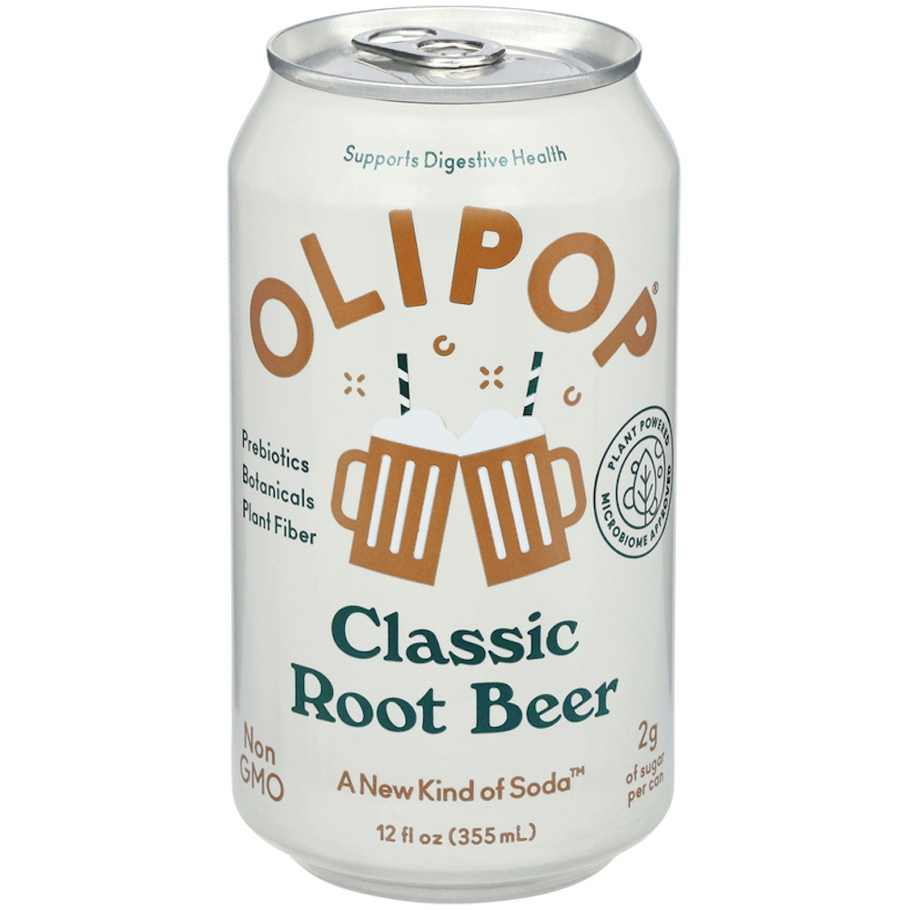 Photo of Olipop Classic Root Beer Sparkling Tonic - 12 Fl Oz