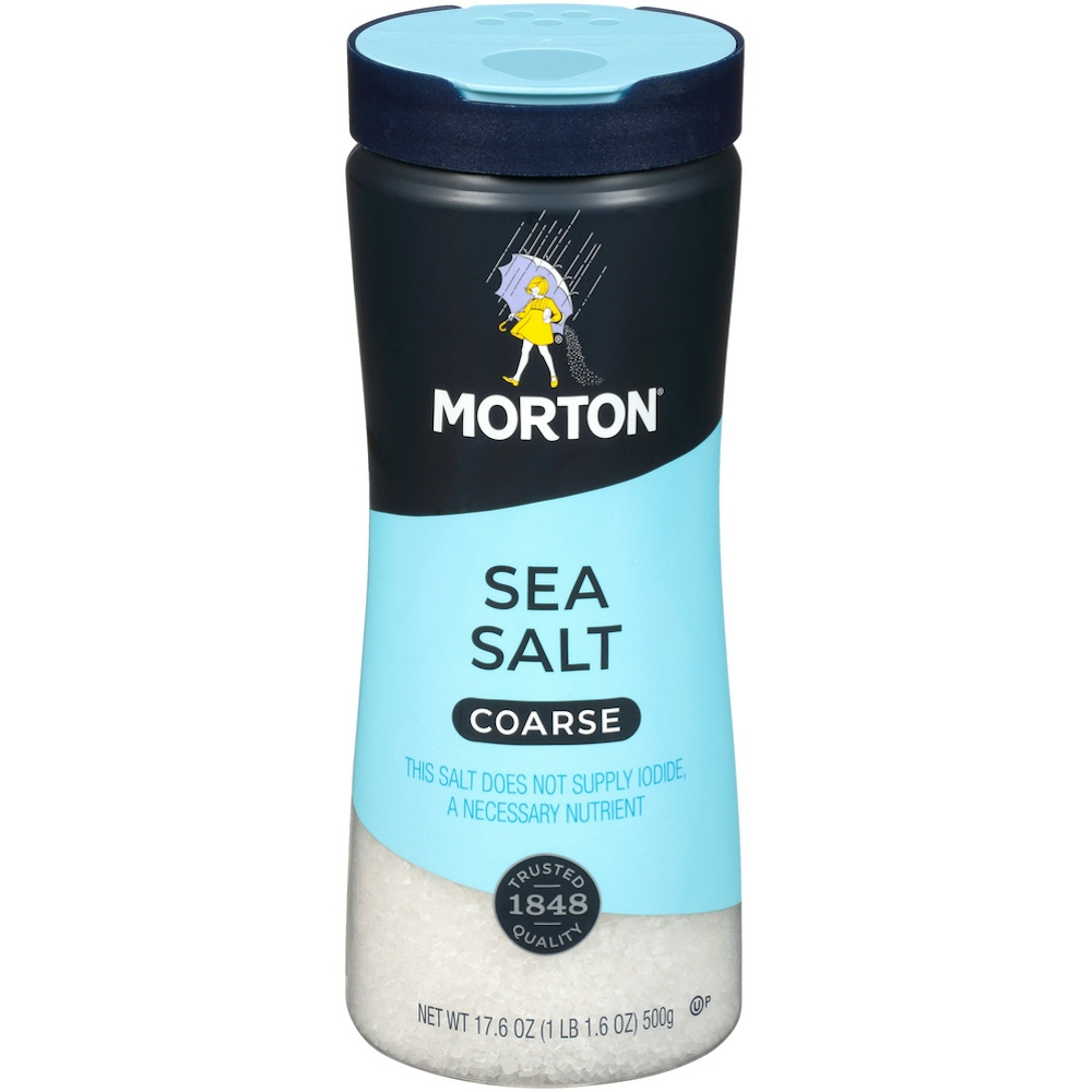 Photo of Morton All Natural Coarse Sea Salt 17.6 Oz