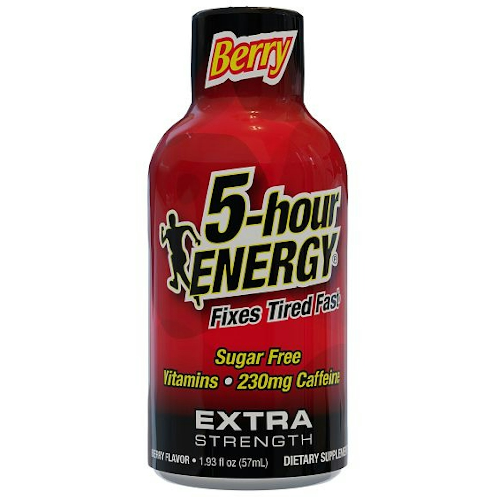 Photo of 5-Hour Energy Shot, Extra Strength, Berry Flavor 1.93 Fl Oz