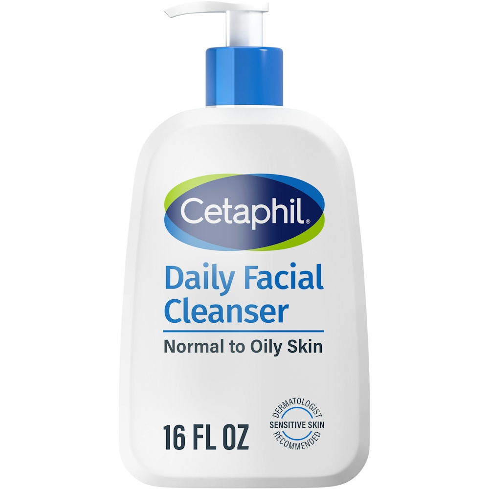 Cetaphil Daily Facial Cleanser, Combination To Oily Sensitive Skin - 16.0 Fl Oz