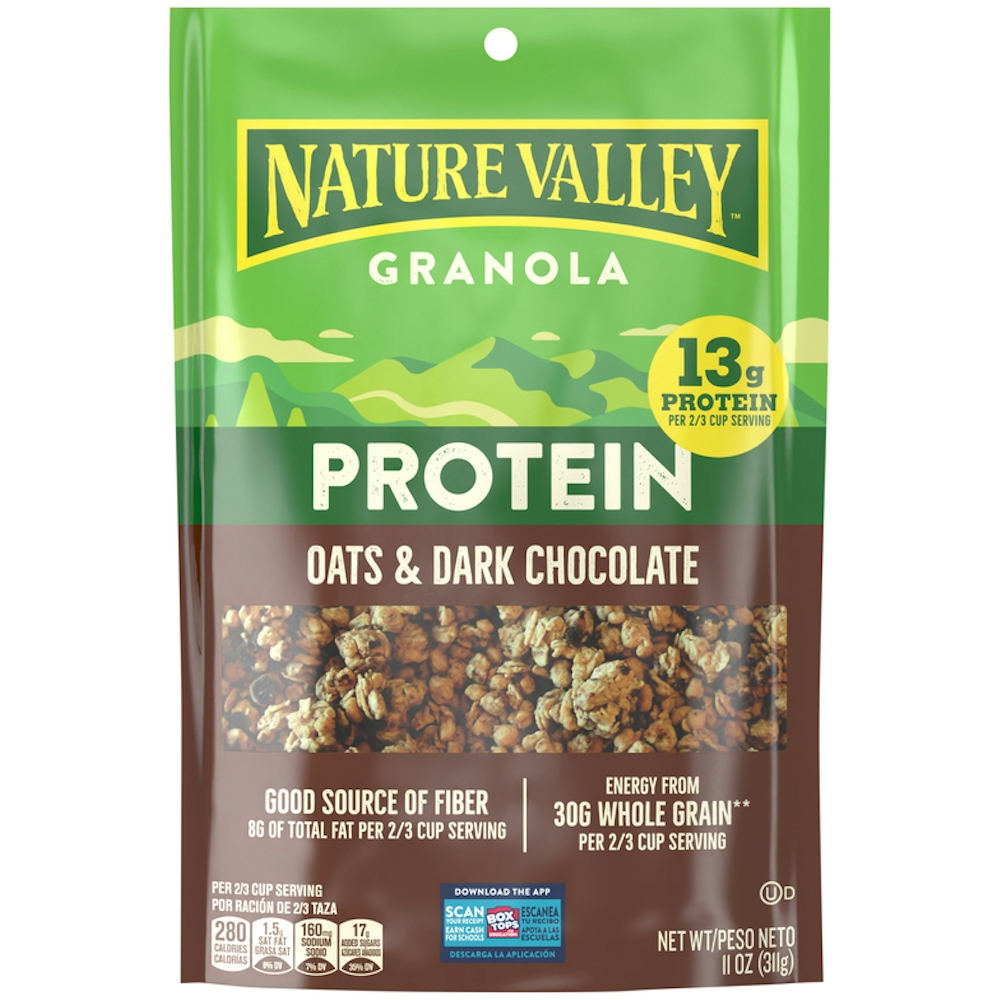 Photo of Nature Valley Protein Oats 'n Dark Chocolate Crunchy Granola - 11oz