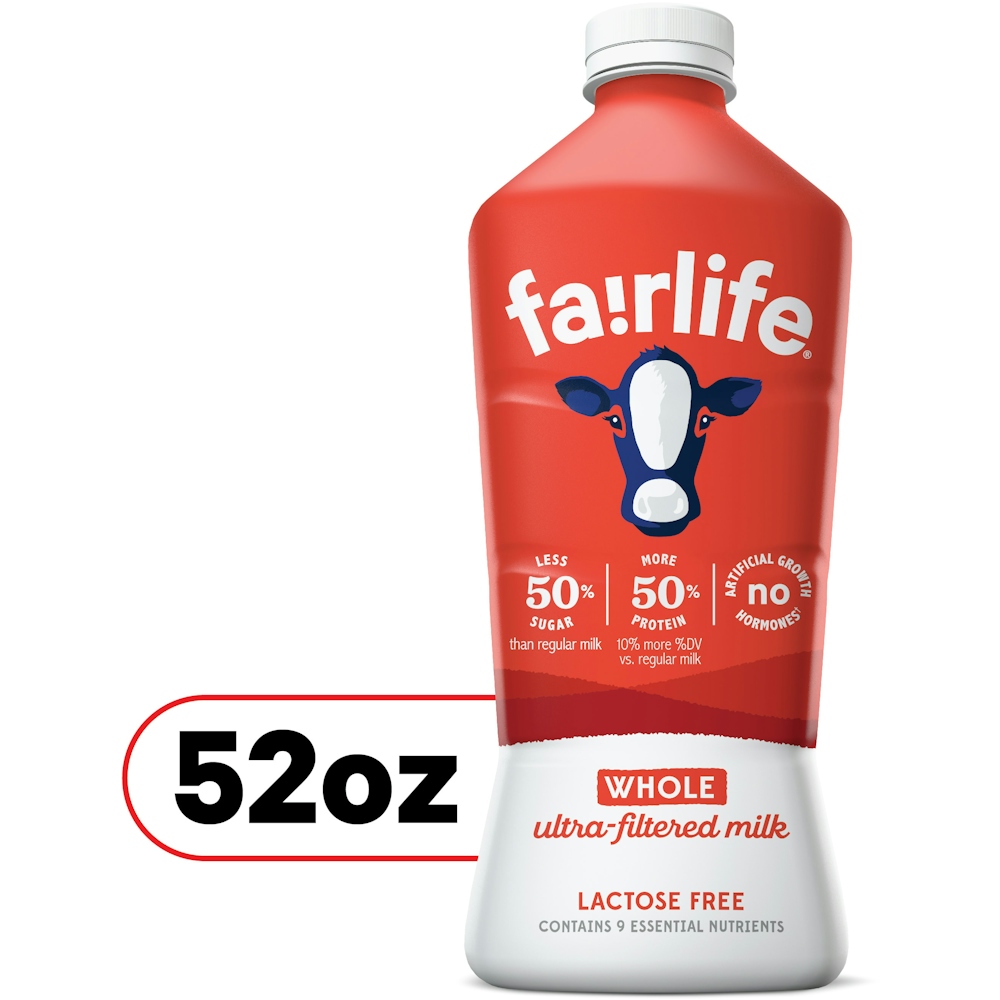 Photo of Fairlife Whole Ultra Filtered Milk, Lactose Free 52 Fl Oz