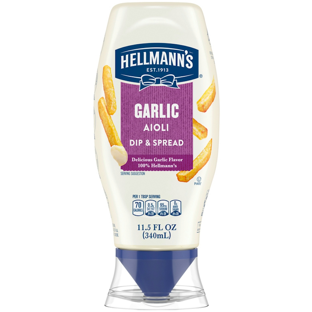 Photo of Hellmann's Garlic Aioli Dip & Spread 11.5 Fl Oz