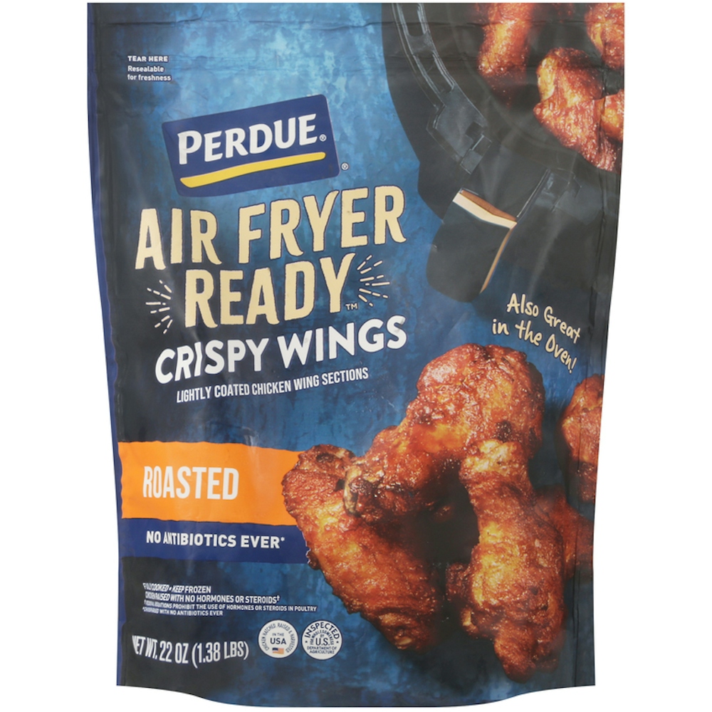 Perdue Air Fryer Ready Roasted Crispy Chicken Wings, 22 Oz