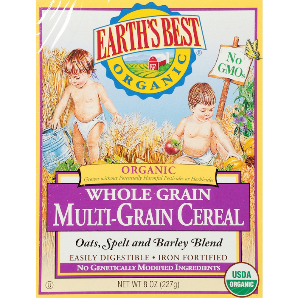 Photo of Earth's Best Organic Whole Grain Multi-Grain Baby Cereal - 8oz