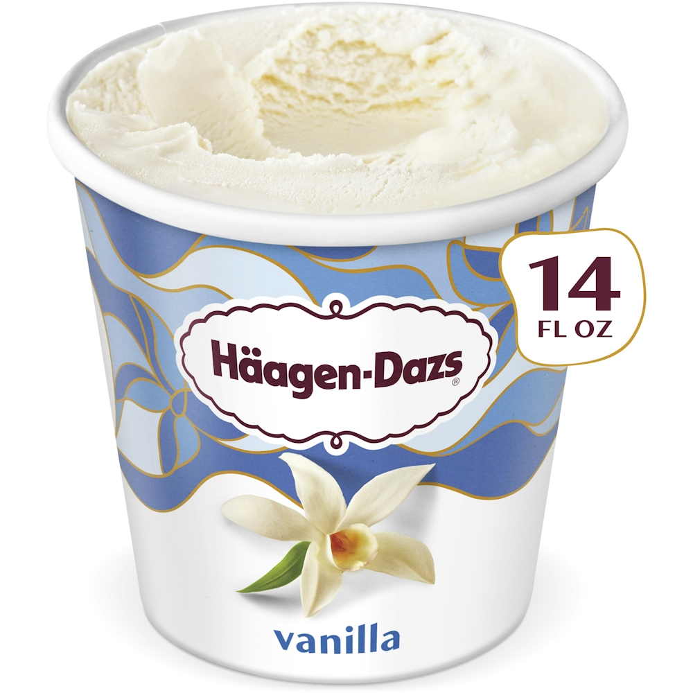 Photo of Haagen-Dazs Vanilla Ice Cream - 14oz