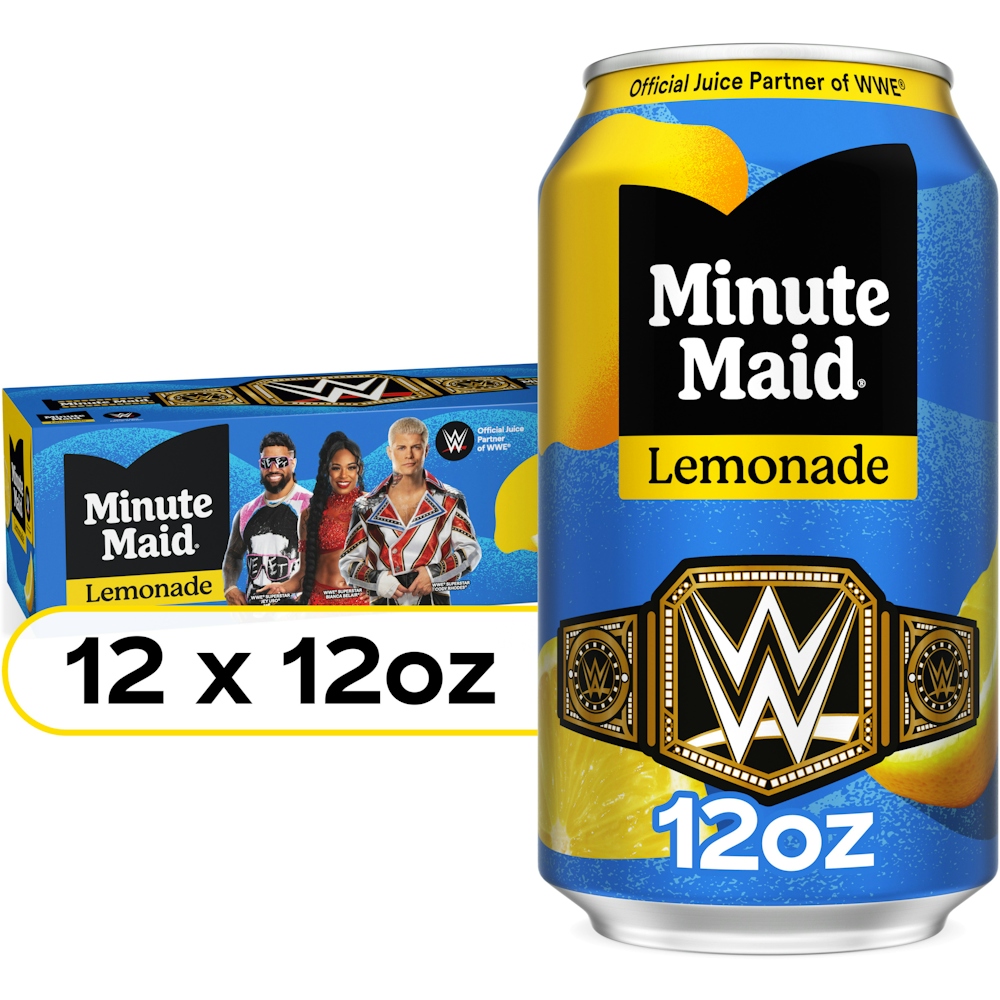 Minute Maid Lemonade Fridge Pack Cans, 12 Fl Oz
