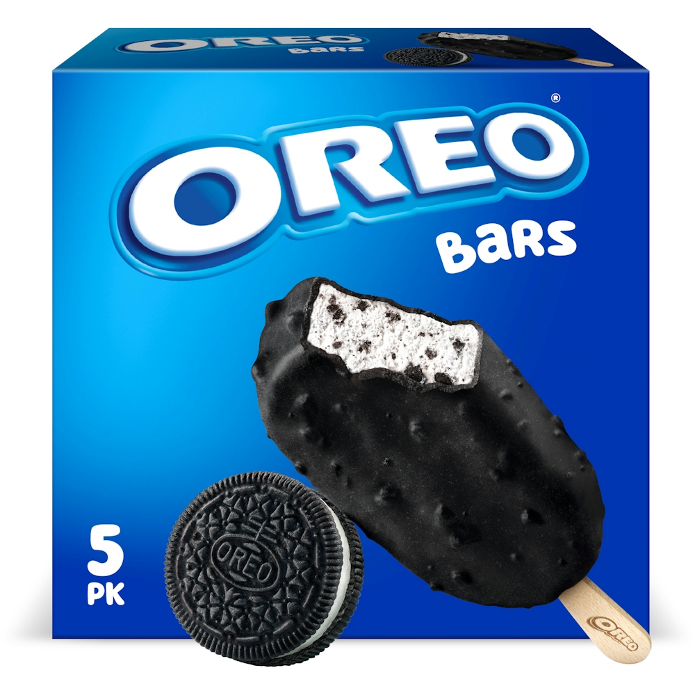 Photo of Oreo Frozen Dairy Dessert Bars, 5 Pack