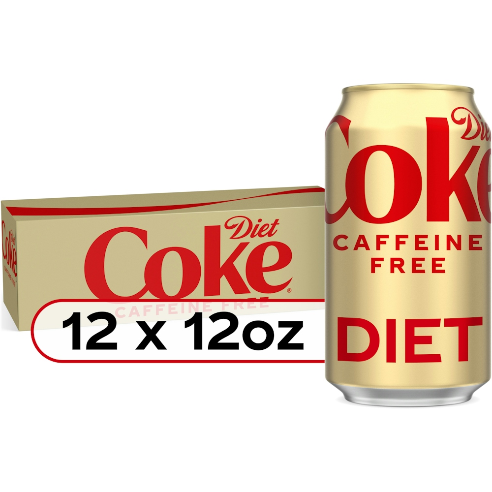Photo of Diet Coke Caffeine Free Soda Soft Drink, 12 Fl Oz