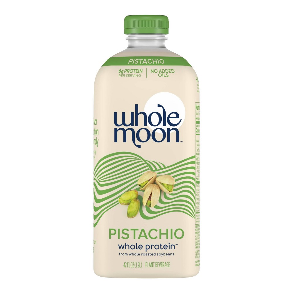 Whole Moon Pistachio Protein Plant Beverage, 42 Fl Oz