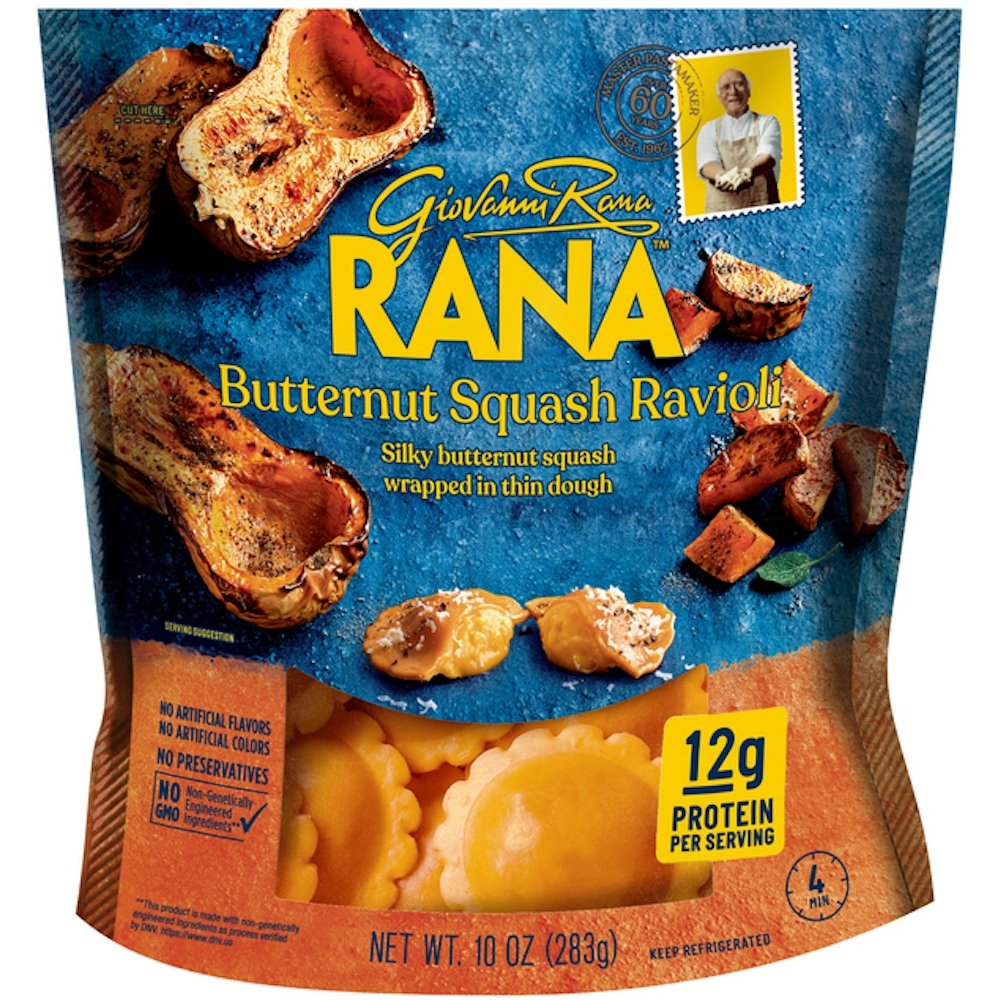 Sweet & Creamy Butternut Squash Ravioli Wrapped in Thin Pasta, Butternut Squash