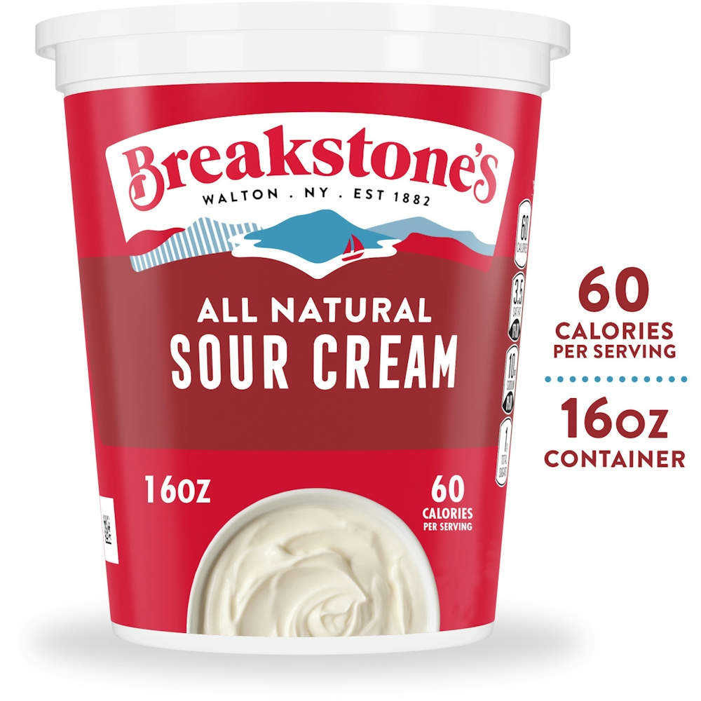 Photo of Breakstone's All Natural Sour Cream 16 Oz. Tub