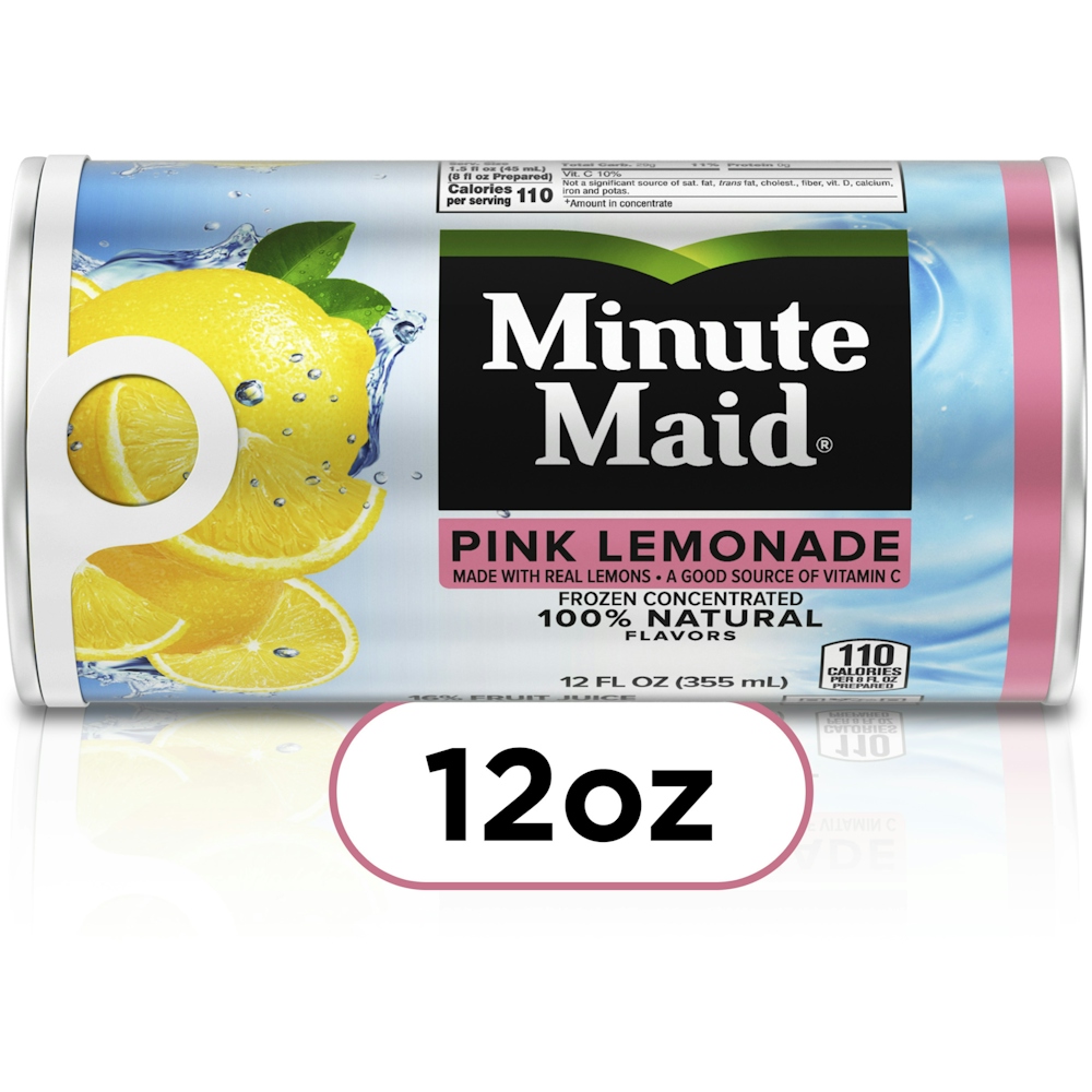 Photo of Minute Maid Pink Lemonade, Fruit Drink, 12 Fl Oz