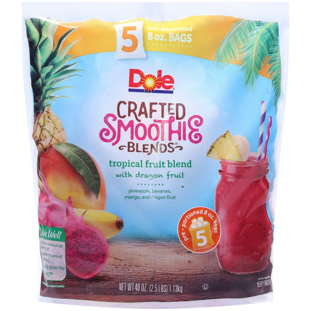Photo of Dole Smoothie Blends, Tropical Fruit Blend