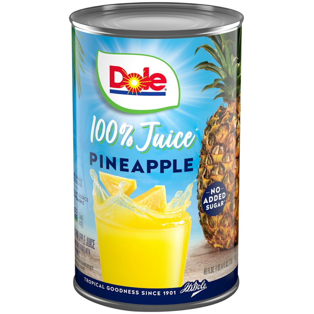 Dole 100% Pineapple Juice - 46 Fl Oz Can