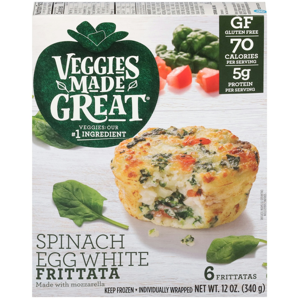 Photo of Veggies Made Great Garden Lites Spinach Egg White Frittata