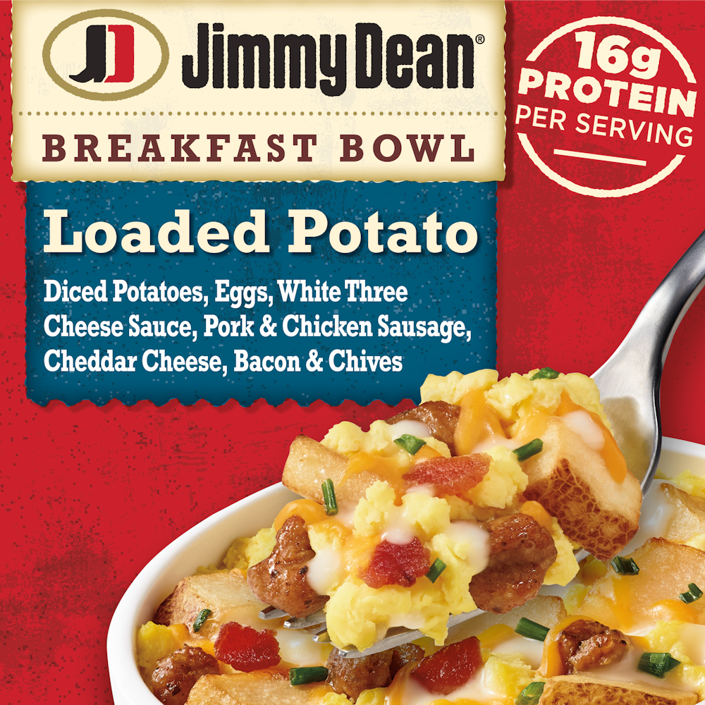 Photo of Jimmy Dean Breakfast Bowl, Loaded Potato, Frozen