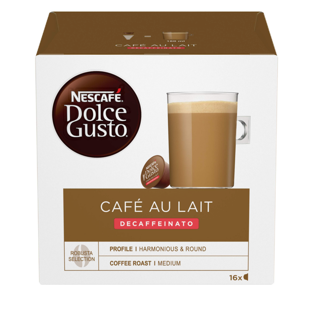 DOLCE GUSTO CAFE LECHE DESCF.16 U.160 GR