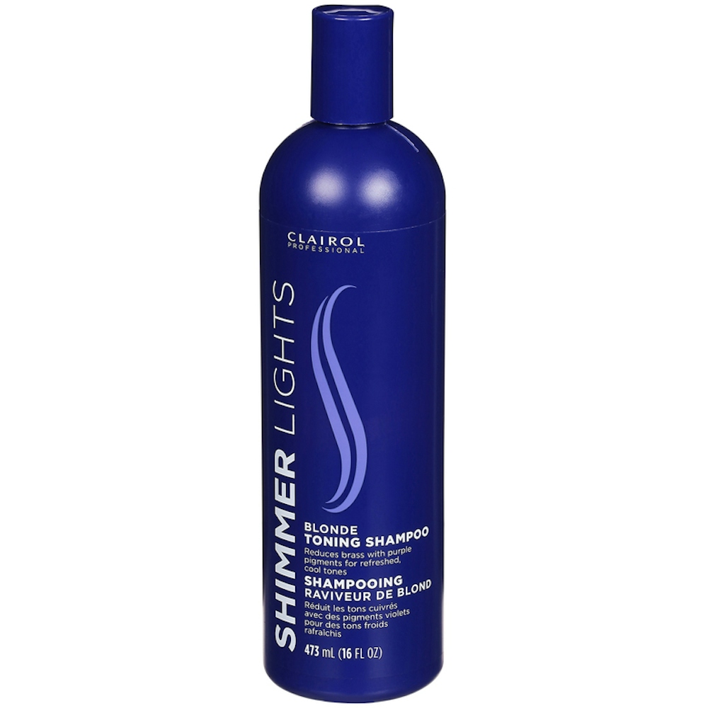 Photo of Clairol Professional Shimmer Lights Blonde Toning Shampoo - 16 Fl Oz