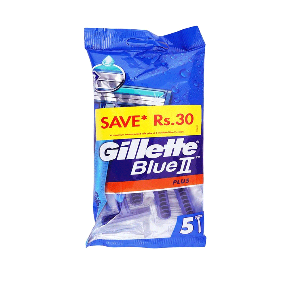Gillette Blue II Plus Men’s Disposable Razor Bag