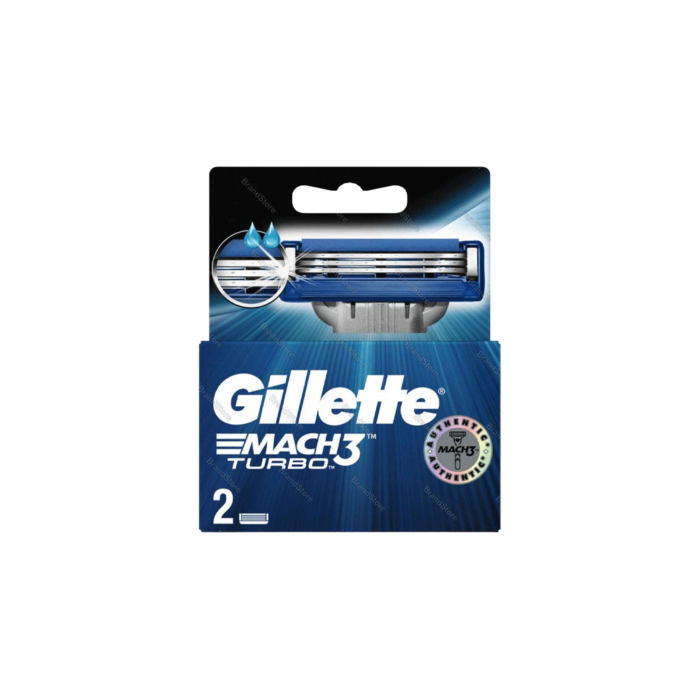 Gillette M3 TURBO Razor 2Up