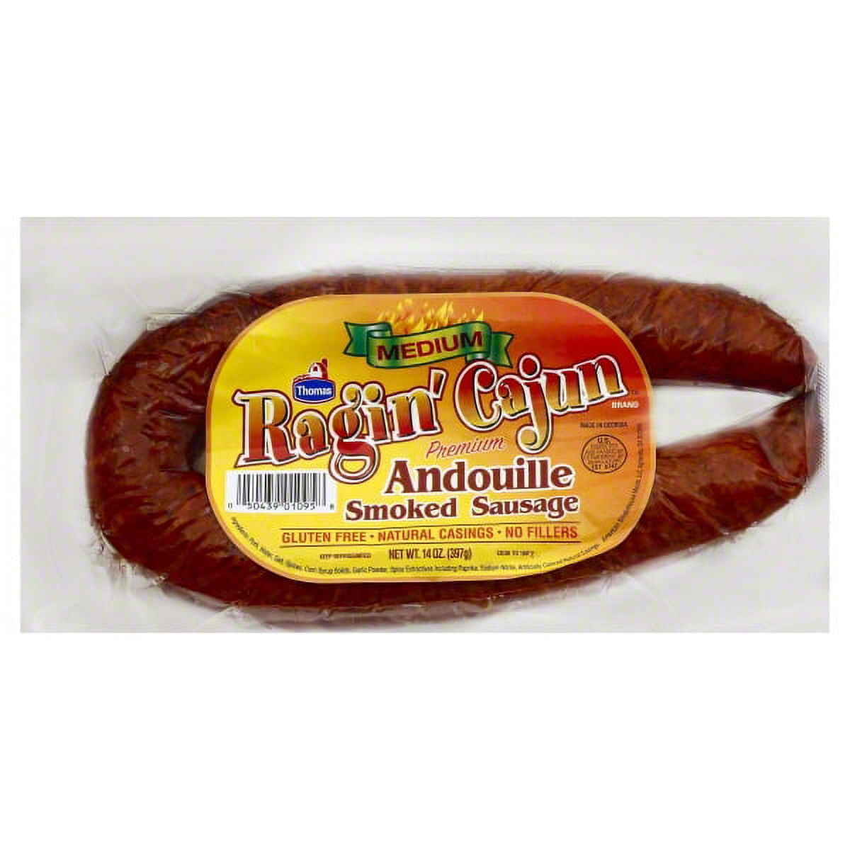 Photo of Ragin' Cajun Thomas Smoked Andouille Sausage Medium