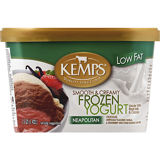Smooth & Creamy Frozen Yogurt, Neapolitan