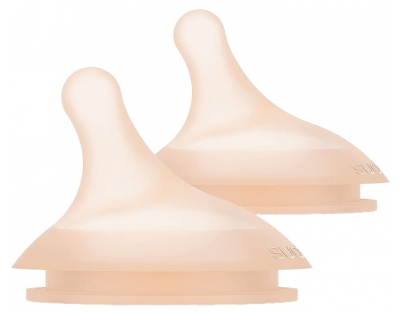 SUAVINEX TETINES ZERO ZERO +0M SILIC A 2U