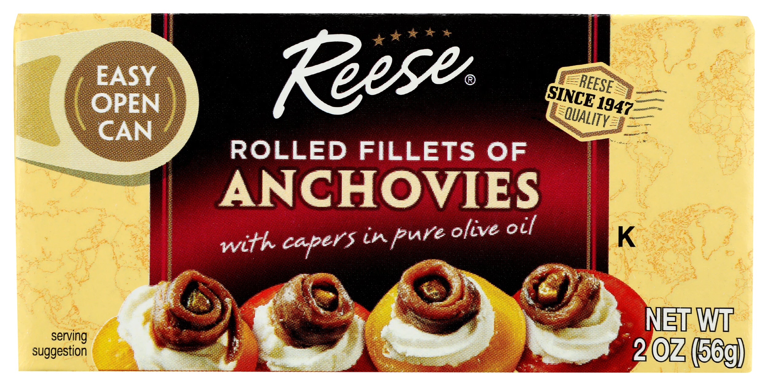 Rolled Fillets of Anchovies