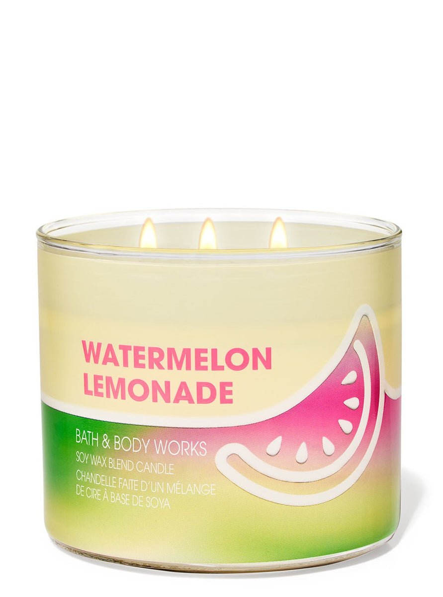Bath & Body Works 3-Docht Kerze Watermelon Lemonade 411g