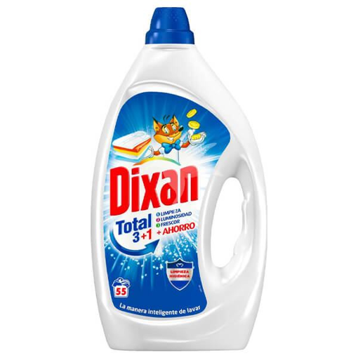 DIXAN GEL AZUL 55 D '50%GRATIS'