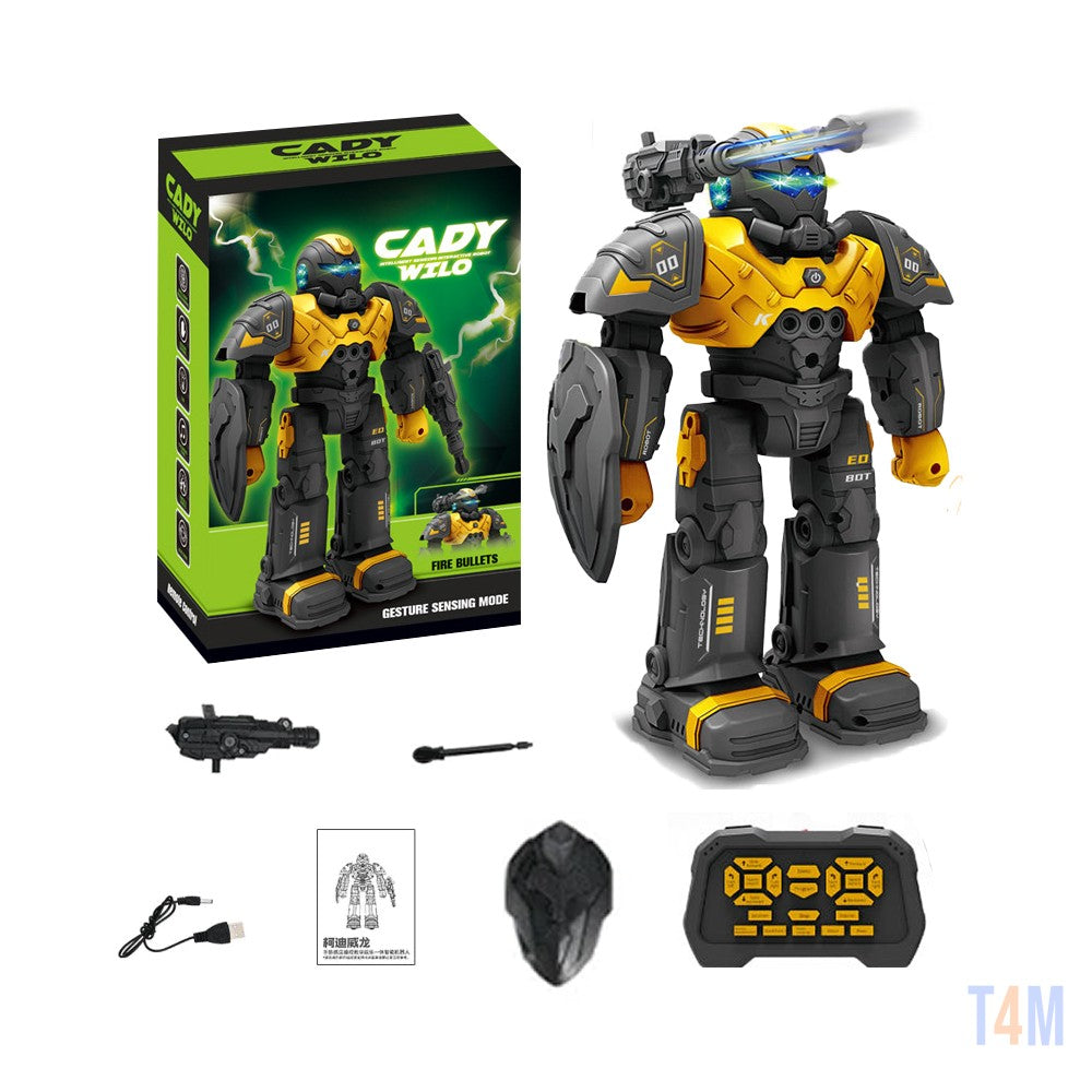 Jjrc R20-Gold Gesture Sensing Programmable Robot With Cool Eye