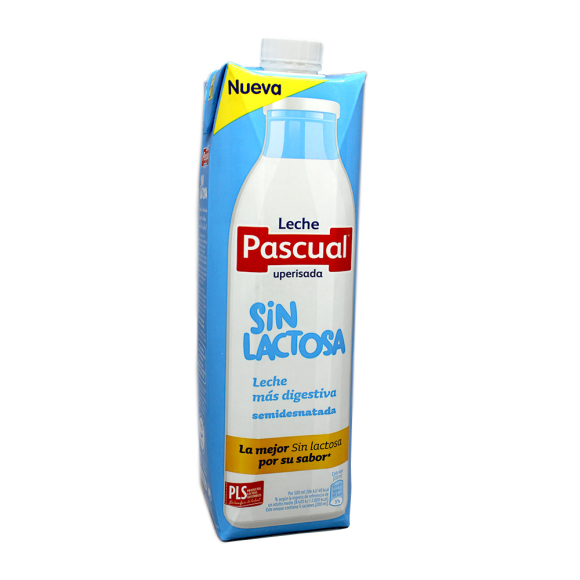 LECHE PASCUAL SEMI S/LACTOSA BRIK 1 L