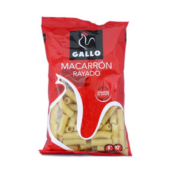 MACARRON RAYADO GALLO 250 GR