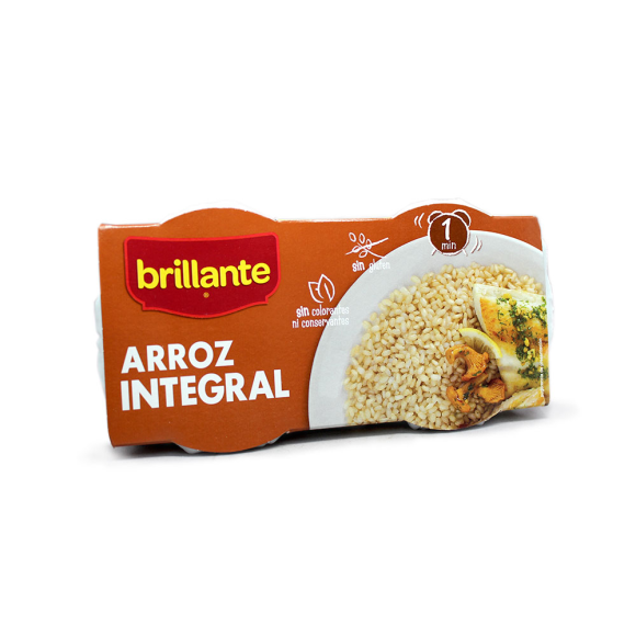 ARROZ BRILLANTE INTEGRAL 2x125 GR