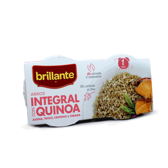 QUINOA ROJA Y BLANCA BRILLANTE 2x125 GR
