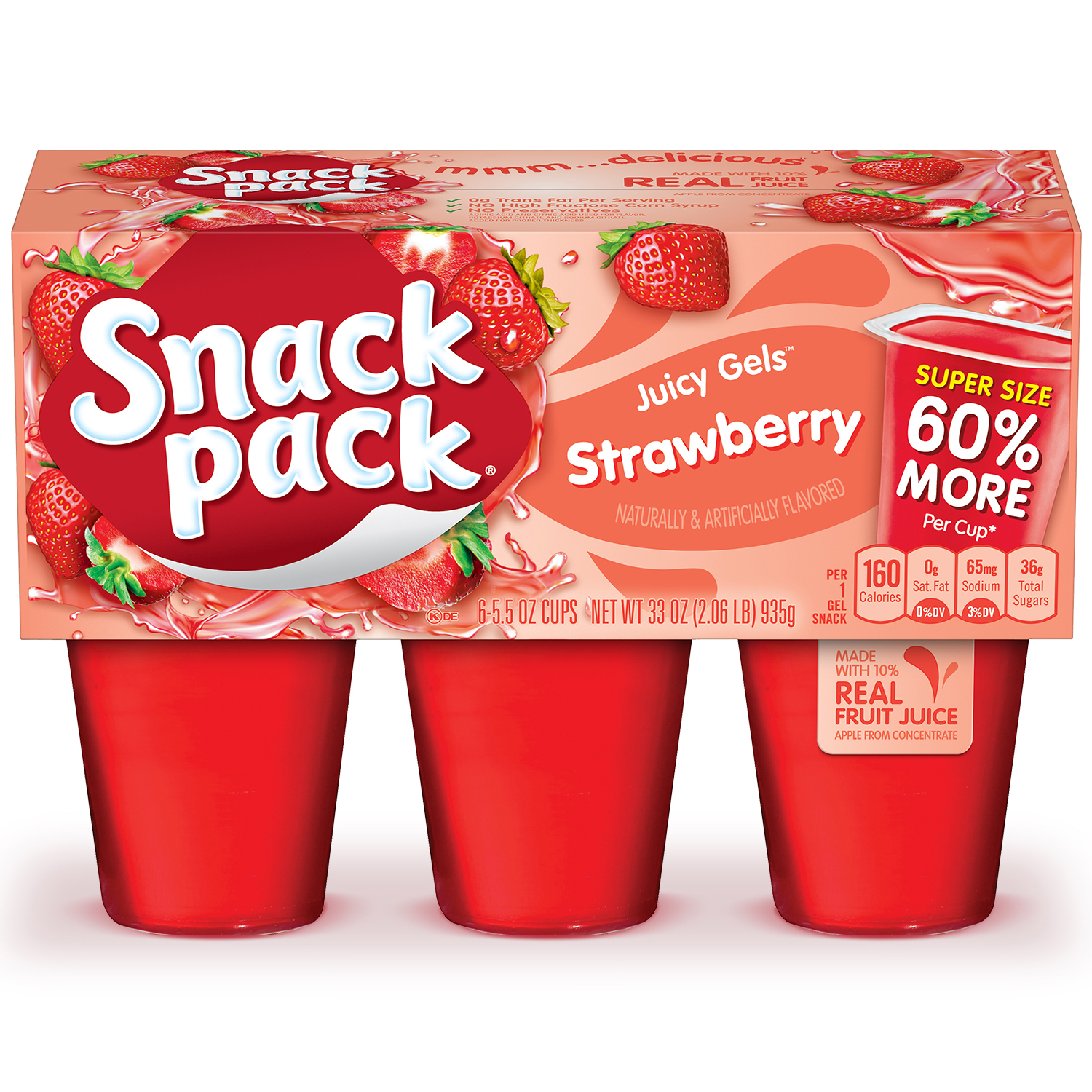 Strawberry Juicy Gels, Strawberry