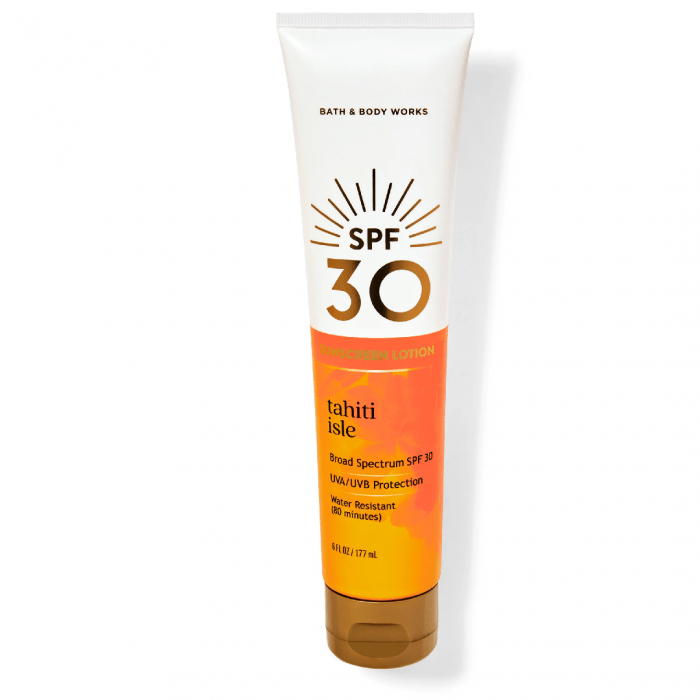 Nivea PiXi Garnier Bath & Body Works Tahiti Isle Water Resistant Sunscreen Lotion SPF 30, 177ml