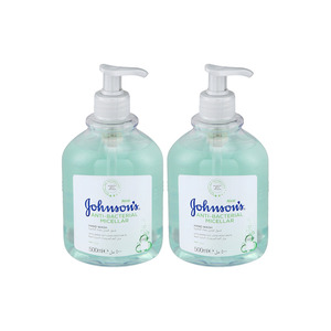 JOHNSON'S Body wash Anti Bact Mint 2x400ml