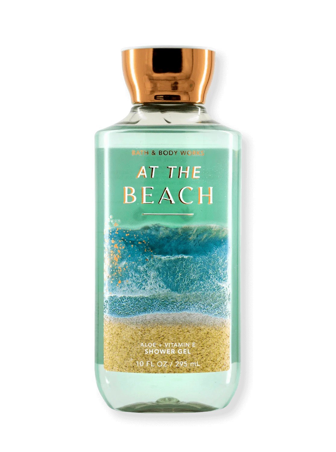 Bath and Body Works 3x & AT THE BEACH Wash Shower Gel PRO VITAMIN B5 & ALOE