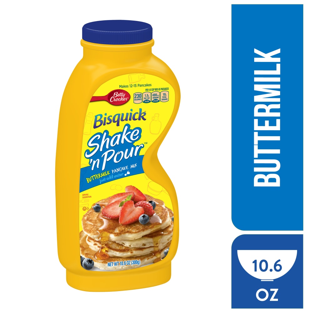 Photo of Betty Crocker Bisquick Shake 'N Pour Buttermilk Pancake Mix - 300 G