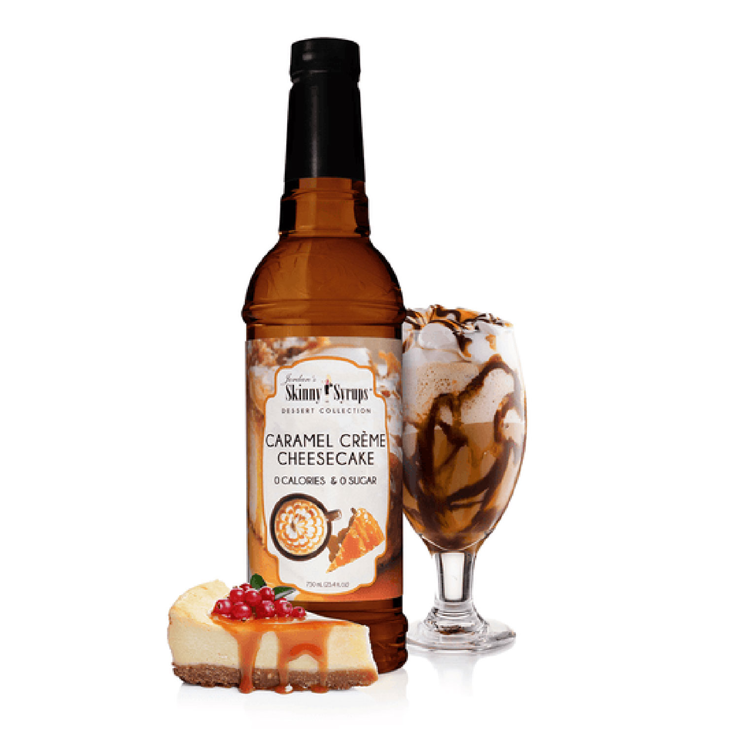 Jordans Skinny Syrups Caramel Creme Cheesecake