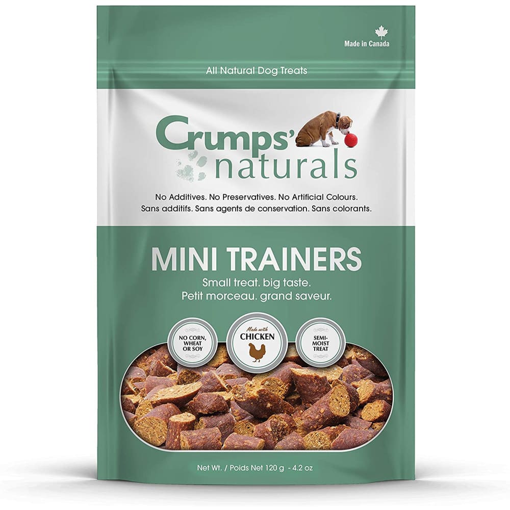 Crumps' Naturals Semi-Moist Chicken Mini Trainers Dog Treats